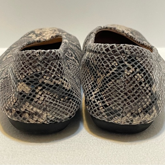 Corso Como 'Trishina' Snake Print Leather Ballet Flats Size 8 - Picture 5 of 11